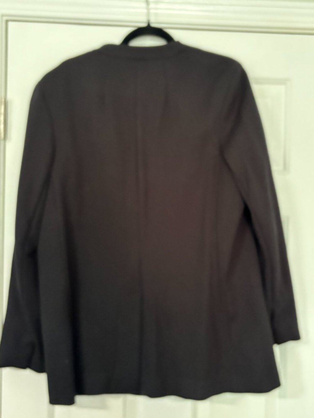 Spanx The Perfect Collarless Oversize Ponte Knit Fabric Blazer Regular Classic - Picture 5 of 6